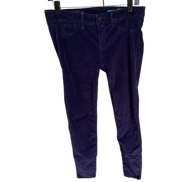 Fade to Blue Indigo Blue Skinny Corduroys - Picture 1 of 4